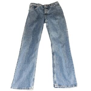 Vintage Y2K Faded Glory Relaxed Fit Baggy Blue Jeans Sz 34x34 Grunge Hip Hop